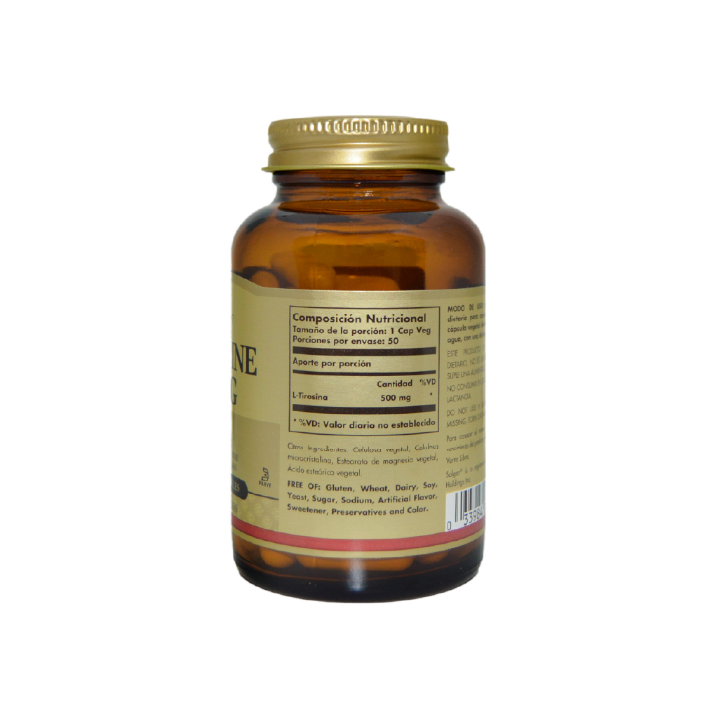 L-TYROSINE 500 MG X 50 CAPS